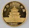 1988 China Panda 50 Yuan 1/2oz. .999 Fine Gold