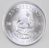 2022 South Africa Krugerrand 1oz. Fine Silver