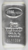 Italpreziosi Precious Metals 5oz. .999 Fine Silver Ingot/Bar