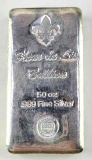 Fleur De Lis Bullion 50oz. .999 Fine Silver Ingot/Bar