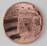 Blockchain Mint Donald Trump 1oz. .999 Fine Copper Round