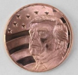 Blockchain Mint Donald Trump 1oz. .999 Fine Copper Round