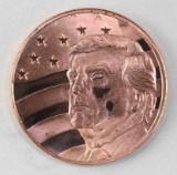 Blockchain Mint Donald Trump 1oz. .999 Fine Copper Round