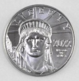2022 $100 American Eagle 1oz. .9995 Fine Platinum