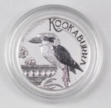 2022 $15 Australia Kookaburra 1/10thoz. .9995 Fine Platinum