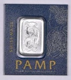 PAMP Suisse 1 Gram .9995 Fine Platinum Ingot / Bar.