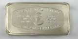 Franklin Mint - Banks - 1000 Grains - 2.0oz. Sterling Silver Ingot/Bar