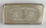 Franklin Mint - Banks - 1000 Grains - 2.0oz. Sterling Silver Ingot/Bar