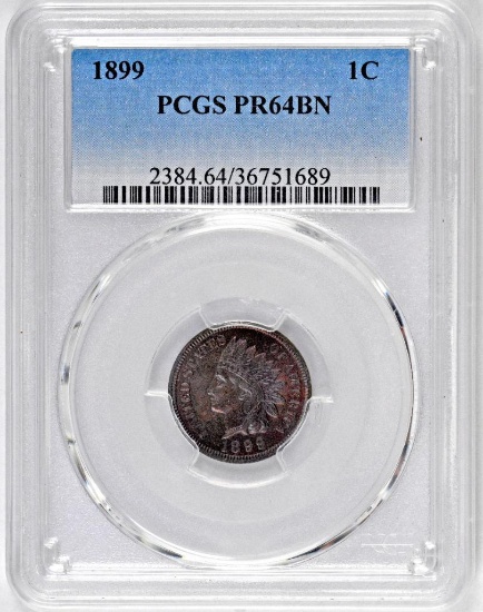 1899 Indian Head Cent (PCGS) PR64BN