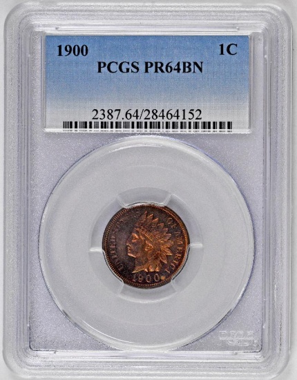 1900 Indian Head Cent (PCGS) PR64BN