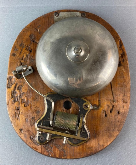 Antique Wall Hanging Alarm/School Bell