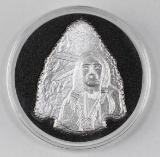 Indian Arrowhead Shaped 1oz .999 Silver