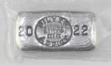 2022 YPS Silver Addict 1oz. .999 Fine Silver Ingot/Bar