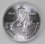 1985 Engelhard Prospector 1oz. .999 Fine Silver