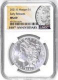 2021 Denver Morgan Commemorative Silver Dollar (NGC) MS69