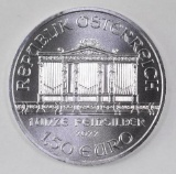 2022 Austria Philharmonic 1oz. .999 Fine Silver