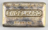 Engelhard Early Poured Waffleback Loaf 10oz. .999 Fine Silver Ingot/Bar