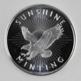Sunshine Minting 1oz. .999 Fine Silver