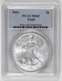 2003 American Silver Eagle 1oz. (PCGS) MS69