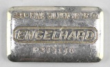 Engelhard Early Poured Loaf 10oz. .999 Fine Silver Ingot/Bar