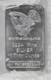 Engelhard 1oz. .999 Fine Silver Ingot/Bar