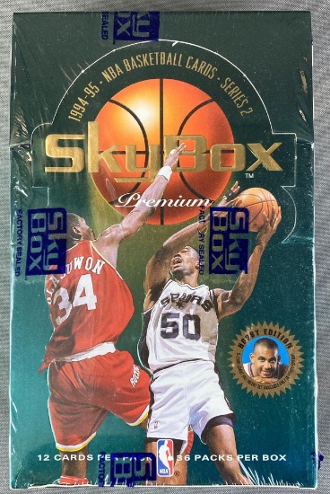 1994-95 Skybox Premium Basketball Series 2 Factory Sealed Box