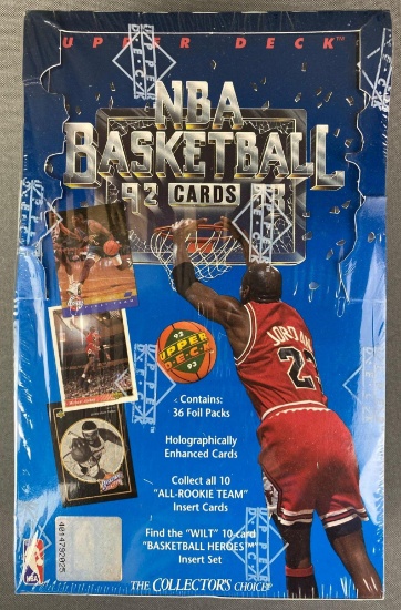 1992-93 Upper Deck NBA Basketball Factory Sealed Box