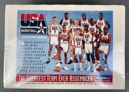 1992 Skybox USA Basketball Factory Sealed Box