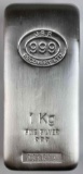 JBR Recovery 1 Kilo .999 Fine Silver Ingot/Bar