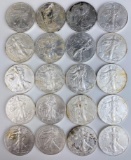 Group of (20) American Silver Eagle 1oz.