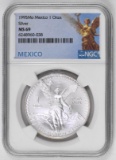 1995 Mexico Libertad 1oz. .999 Fine Silver (NGC) MS69