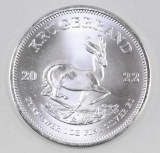 2022 South Africa Krugerrand 1oz. Fine Silver