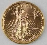 1998 $5 American Eagle 1/10thoz. Fine Gold