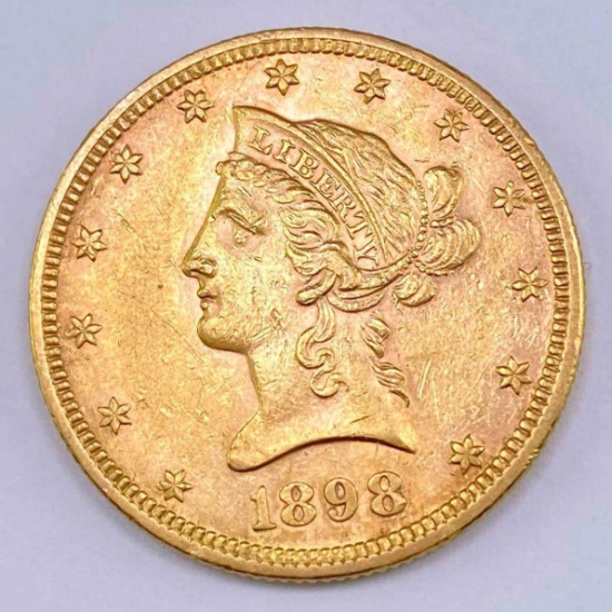 1899 $10 US Gold Liberty Head