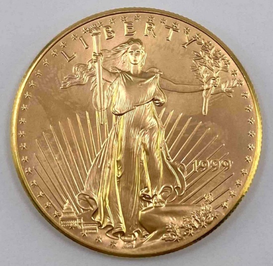 1999 $50 American Gold Eagle 1 oz.