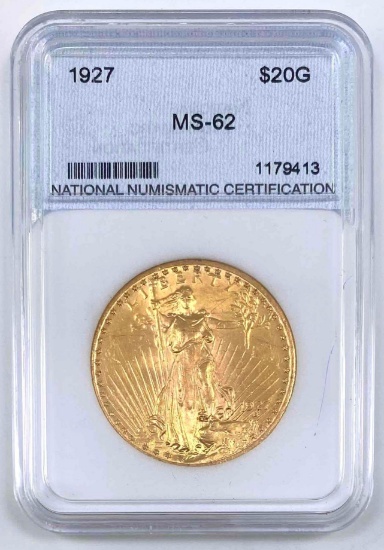 1927 Saint Gaudens US $20 Gold