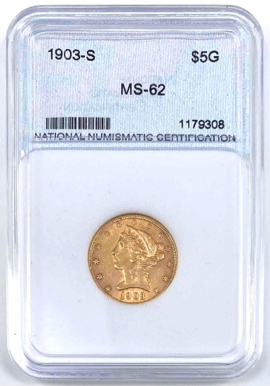 1903 S Coronet Head US $15 Gold