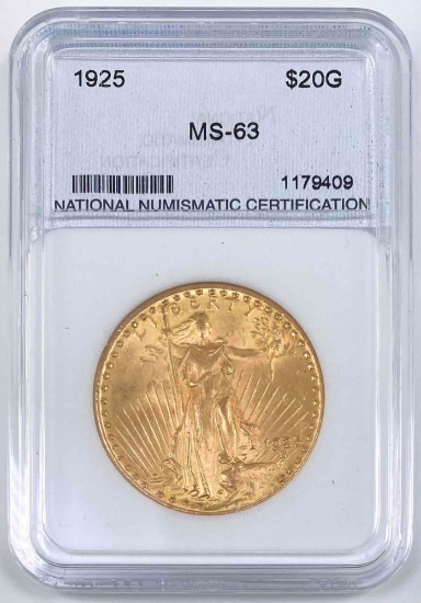 1925 Saint Gaudens US $20 Gold