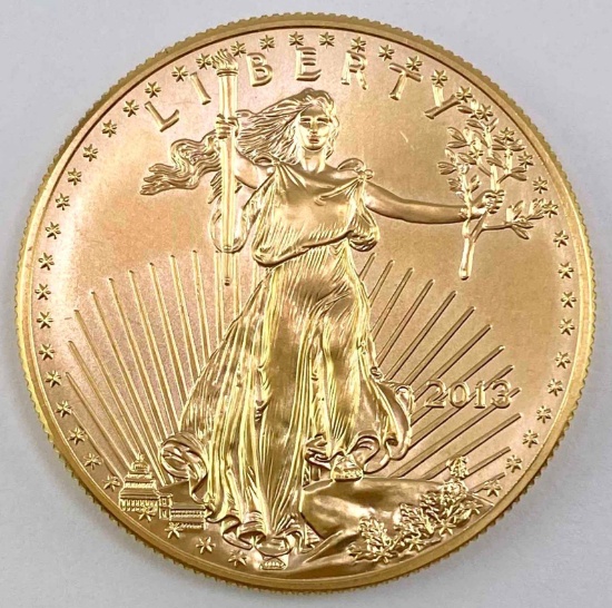 2013 US Mint $50 1 oz Gold American Eagle