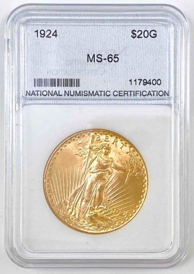 1924 Saint Gaudens US $20 Gold