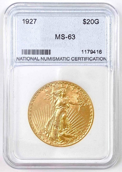 1927 Saint Gaudens US $20 Gold