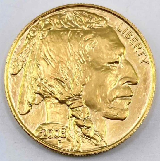 2008 $50 American Buffalo 1oz. .9999 Fine Gold