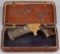 Unique antique, swivel breech, double barrel Pocket Vest Pistol, manufactured 1866-1878, by American