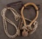 Luis B. Ortega Bosal with original leather and braided horsehair headstall.  With 5/8