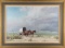 Original Oil on Canvas by noted Texas artist David Sanders (1936-2013).  Painting is signed lower ri