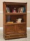 Very unusual antique oak, stacking Lawyer Bookcase, circa 1900-1910, in excellent finish and conditi