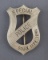 Silver shield Badge, 
