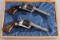 ATTENTION COLLECTORS: A cased pair of Colt, Frontier Scout, Single Action Revolvers, New Jersey 1664
