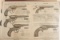 Group of vintage Colt Firearms Newspaper Advertisements, suitable for framing, totaling 8 pieces.  P