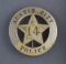 Early circle 5-point star Badge 